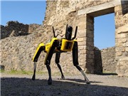 Chó robot “tuần tra" công viên khảo cổ Pompeii